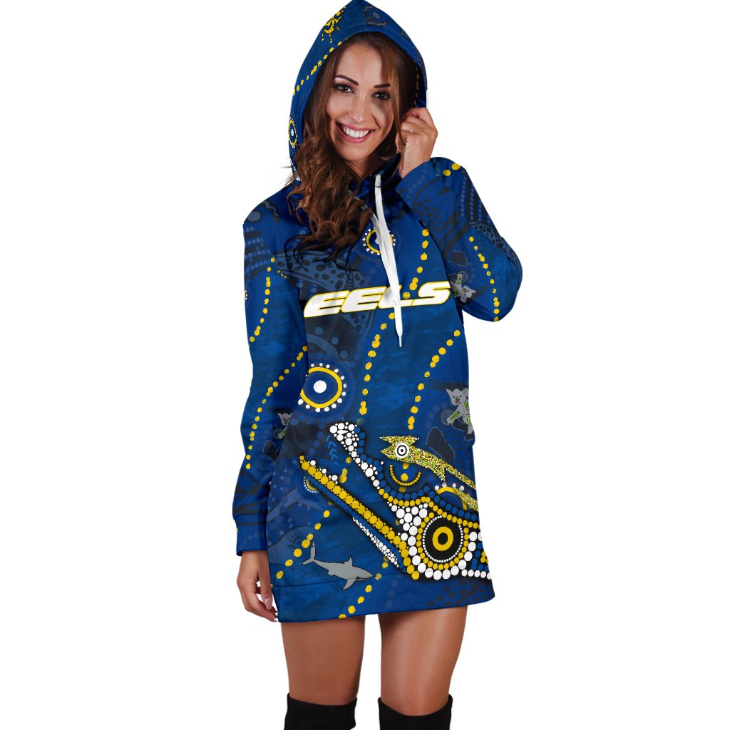 eels-indigenous-women-hoodie-dress-parramatta