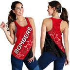 Bombers Women Racerback Tank - Vibe Hoodie