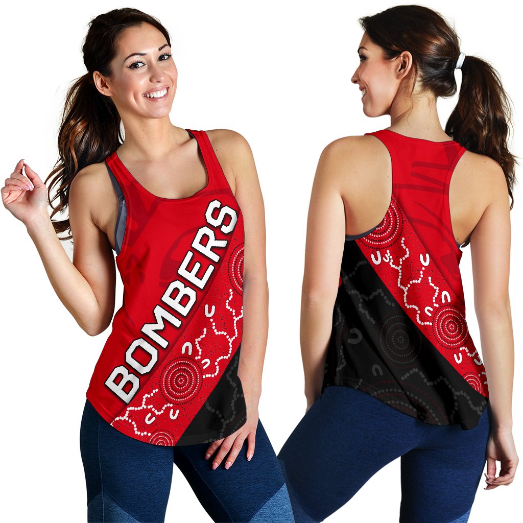 Bombers Women Racerback Tank - Vibe Hoodie