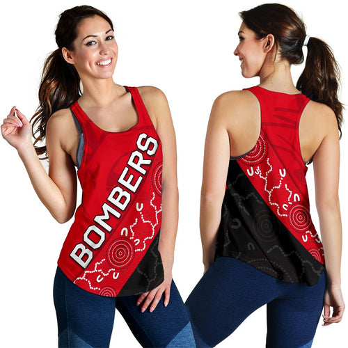 Bombers Women Racerback Tank - Vibe Hoodie