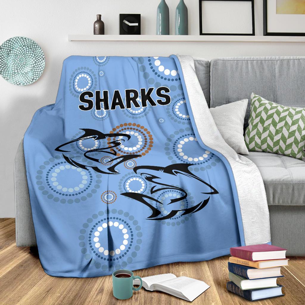 cronulla-premium-blanket-sharks-unique-indigenous