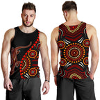 aboriginal-mens-tank-top-aboriginal-lizard-with-dot-painting-patterns
