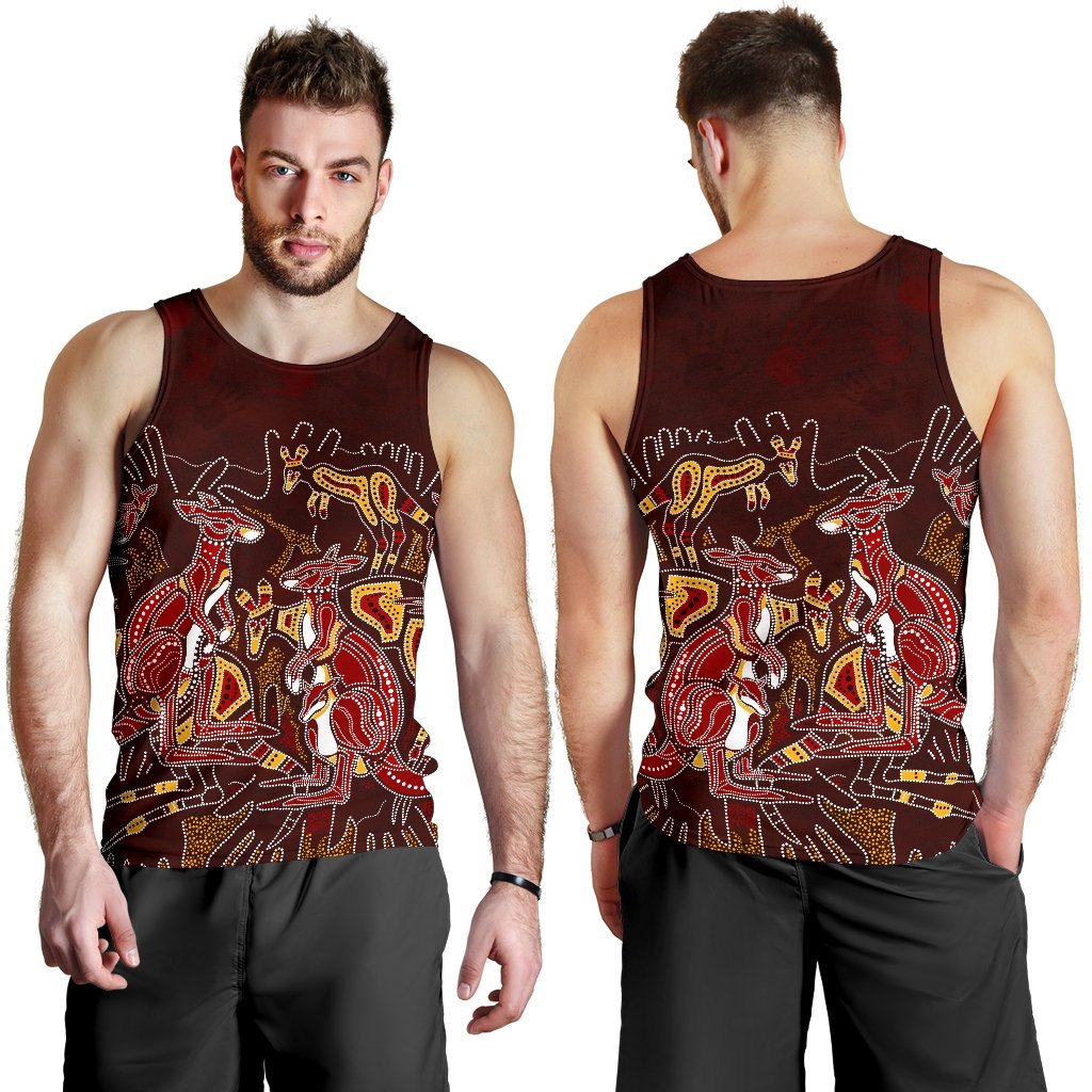 aboriginal-mens-tank-top-kangaroo-family-with-hand-art