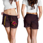 Brisbane Women Shorts Broncos Simple Indigenous - Vibe Hoodie