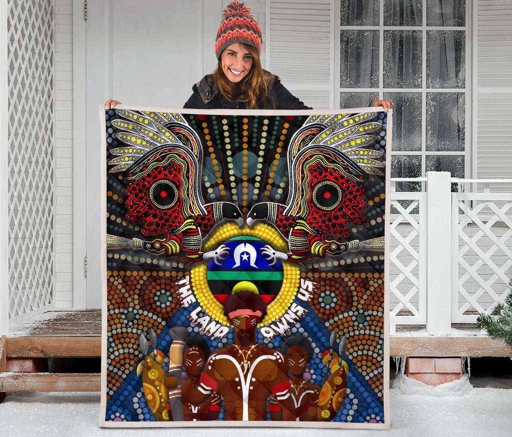 the-land-owns-us-premium-quilt