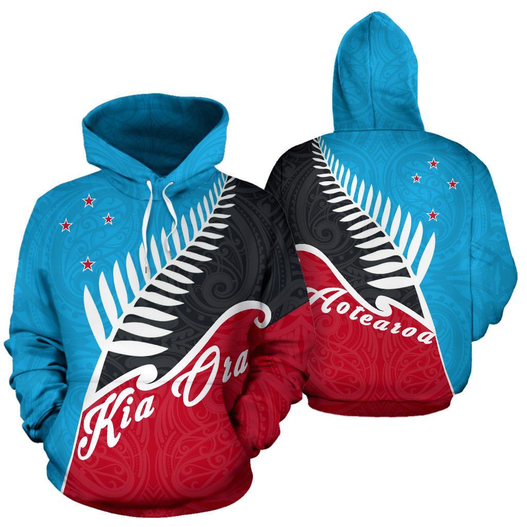 kia-ora-new-zealand-with-silver-fern-hoodie-blue