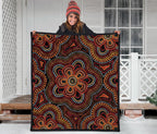 aboriginal-premium-quilt-aboriginal-dot-painting-flowers-style-ver02