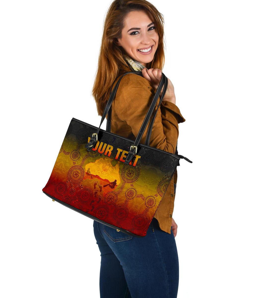 custom-aboriginal-leather-tote-bag-australian-map-with-indigenous-color