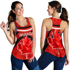 Canada Women Racerback Tank - Vibes Version - Vibe Hoodie
