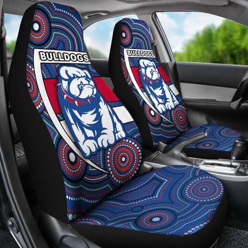 western-football-bulldogs-car-seat-covers-redamancy-indigenous-australian