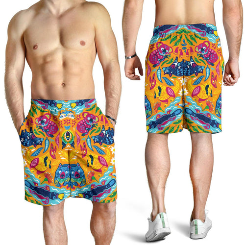 short-australian-animals-short-color-art-men