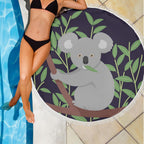beach-blanket-koala-blanket-climbing-tree-painting-59-x-59-inches