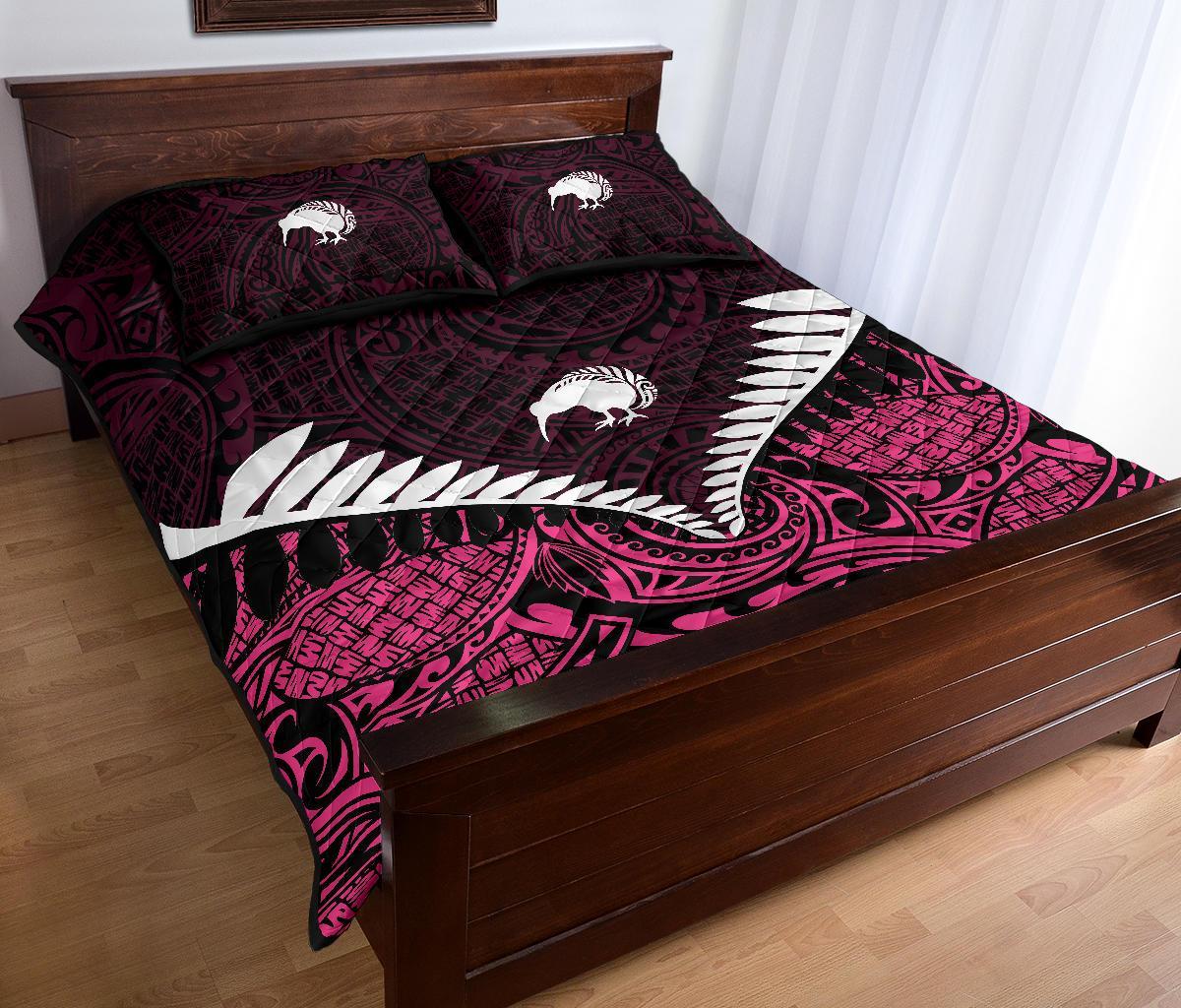 quilt-bed-set-nz-kiwi-fern-pink