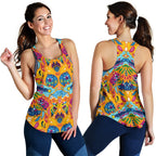Racerback Tank - Australia Animal Top Tank Patterns Color Art - Women - Vibe Hoodie
