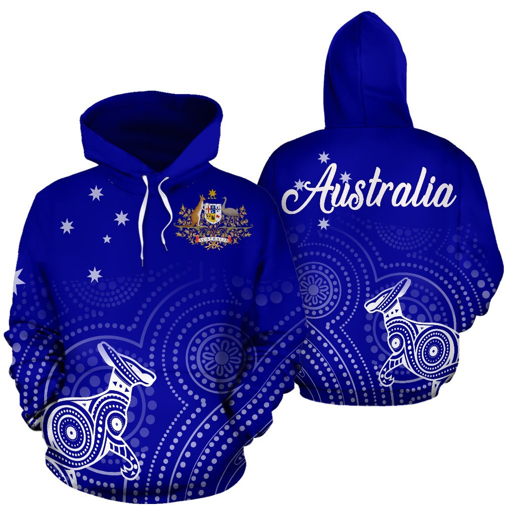 aboriginal-hoodie-kangaroo-dot-painting-australian-coat-of-arms