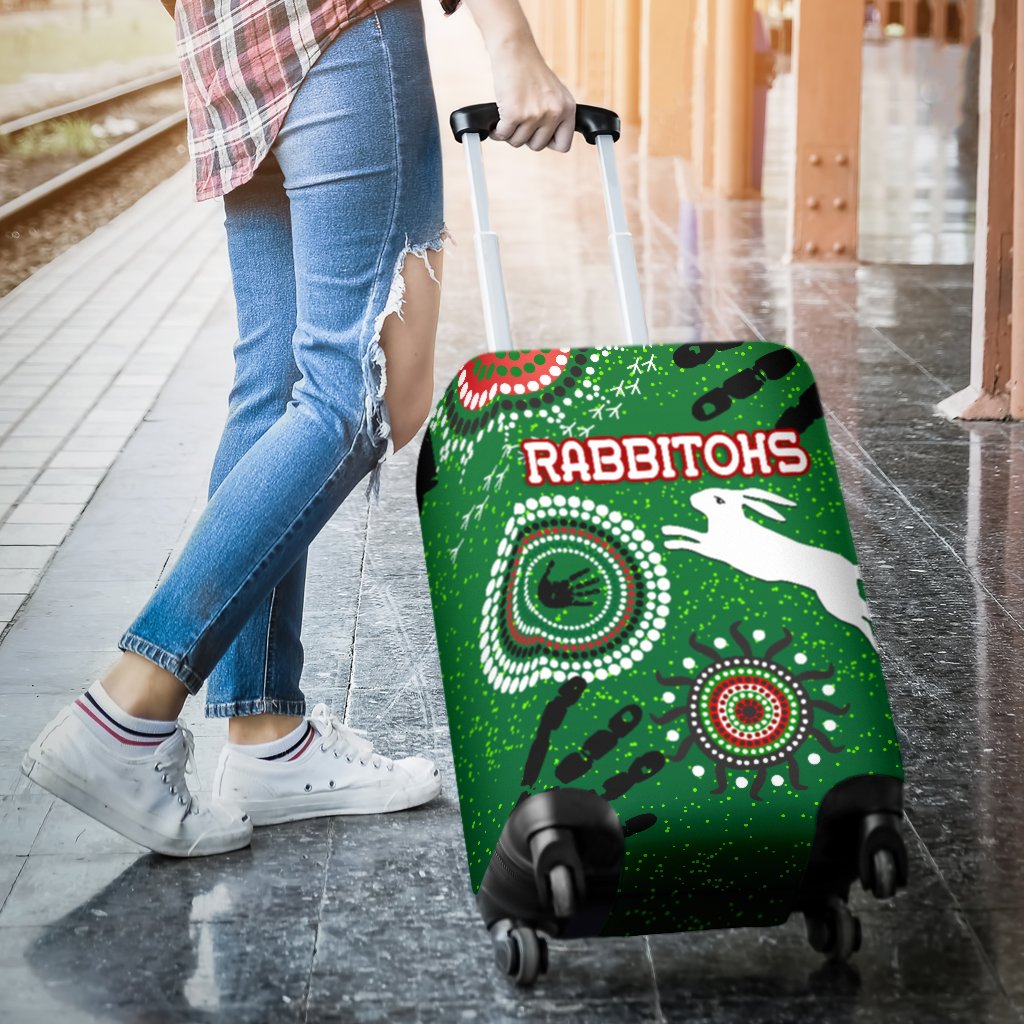 south-sydney-rabbitohs-indigenous-luggage-covers-country-style