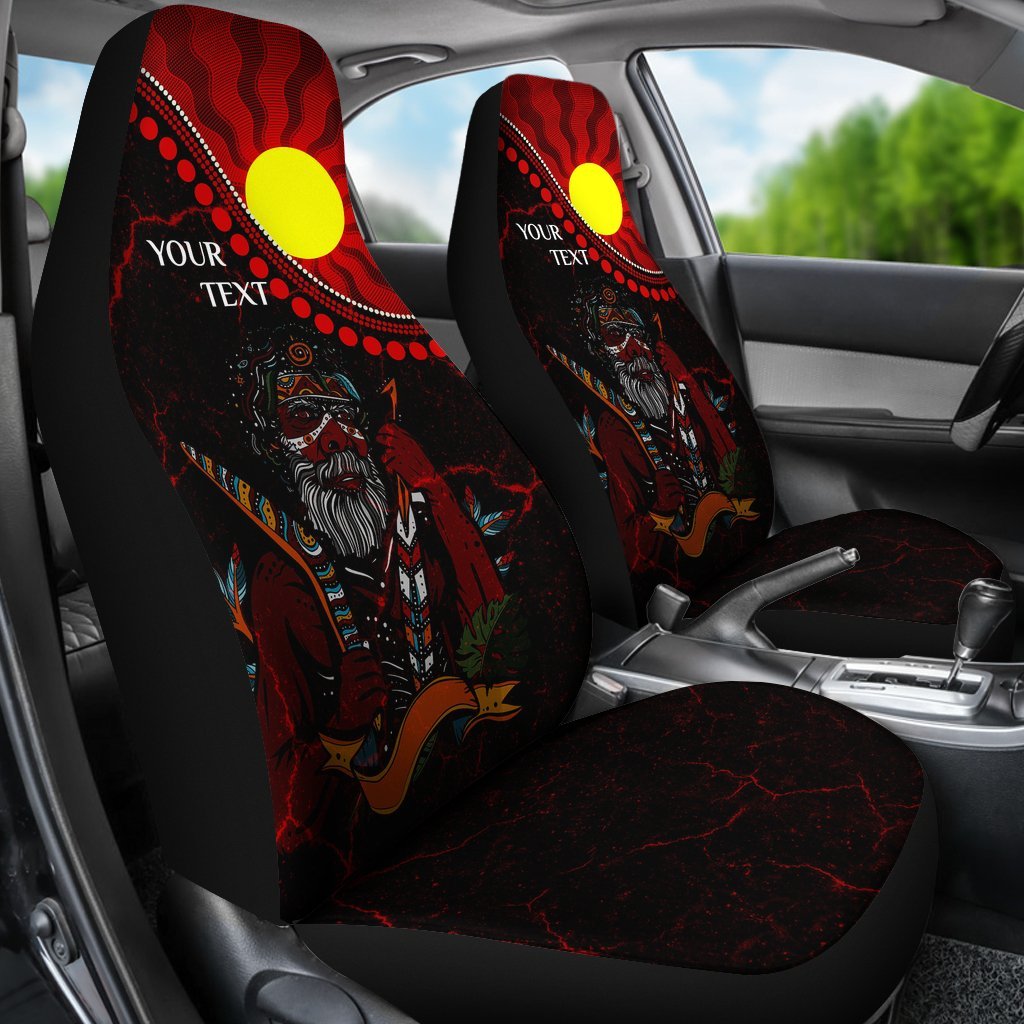 custom-aboriginal-car-seat-covers-indigenous-people-and-sun
