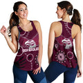 Sea Eagles Women Racerback Tank Indigenous Country Style - Vibe Hoodie