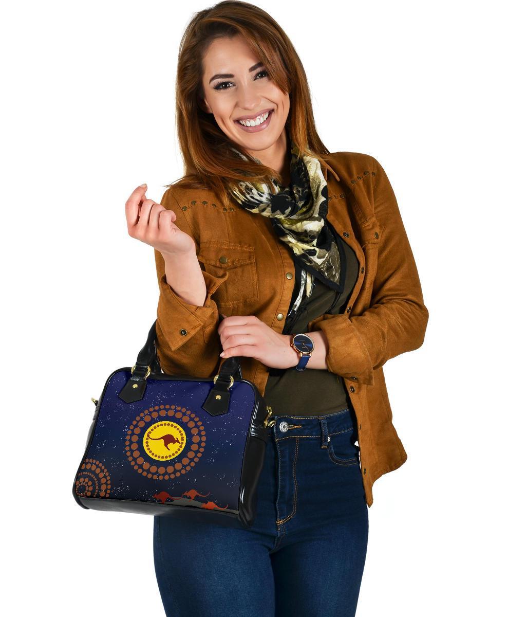 Shoulder Handbag - Kangaroo On The - Vibe Hoodie