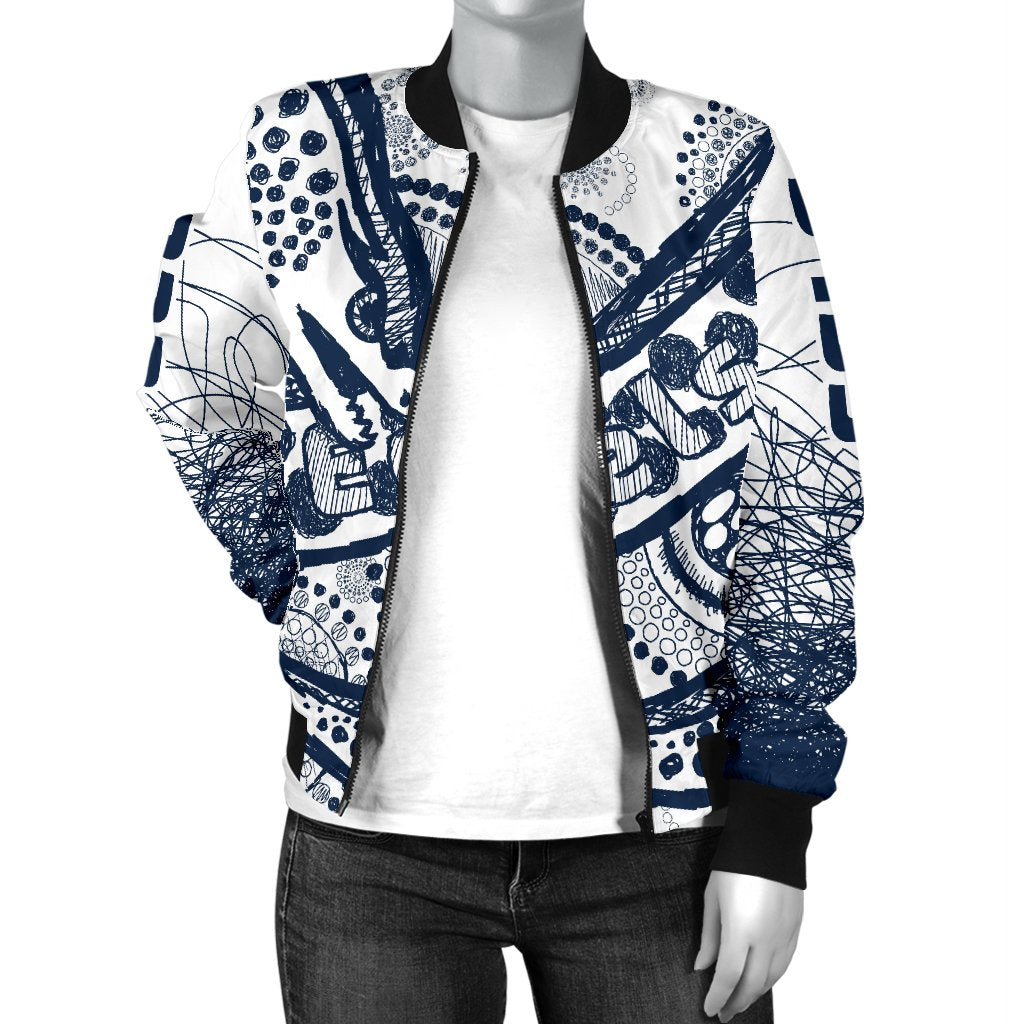 custom-personalised-eels-rugby-womens-bomber-jacket-line-art-special-version