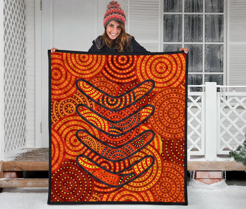 aboriginal-premium-quilt-aboriginal-boomerangs-and-dot-circle