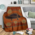 aboriginal-premium-blanket-indigenous-echidna