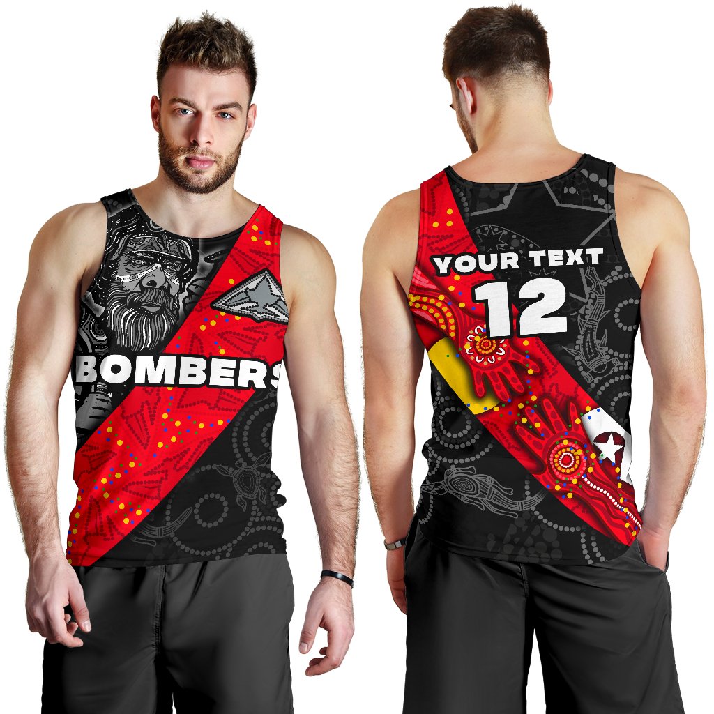 custom-personalised-bombers-naidoc-week-mens-tank-top-essendon-ingenious-spesial-version-custom-text-and-number-1