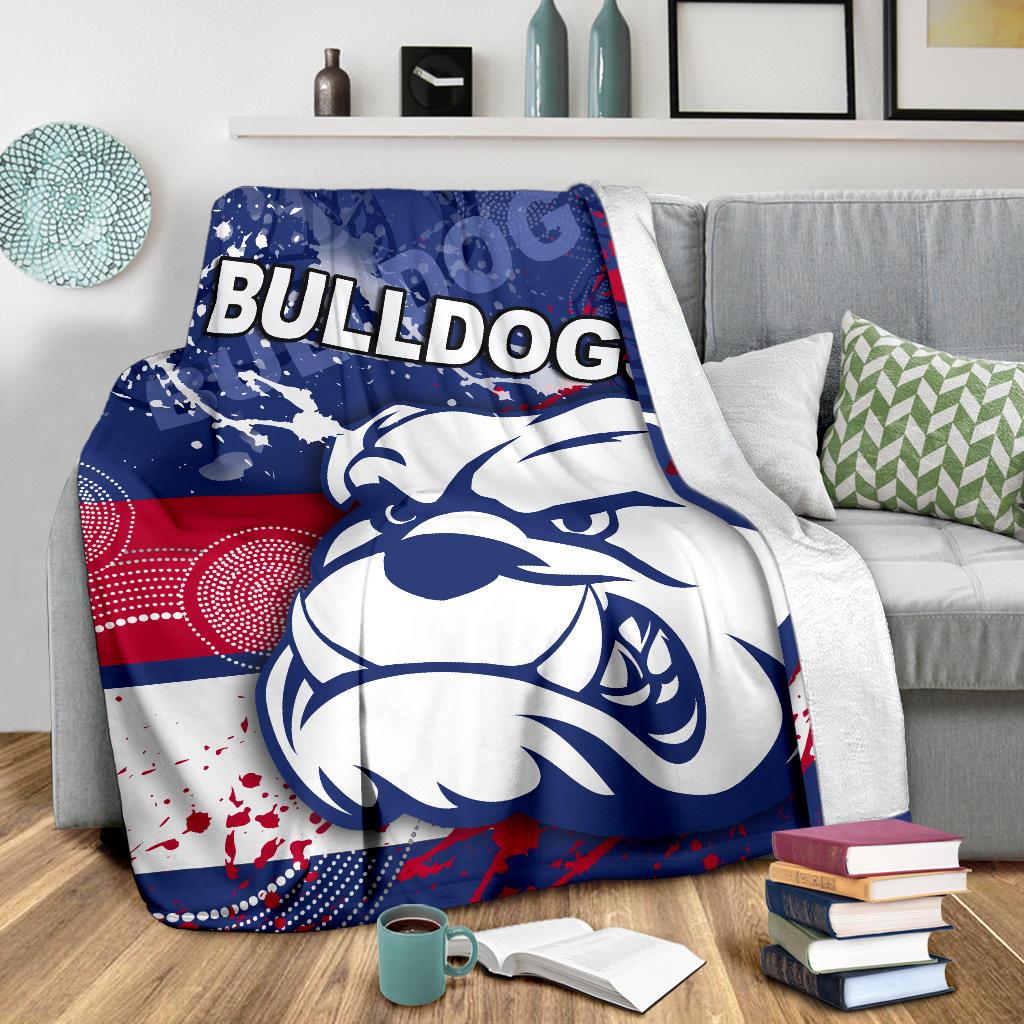 western-bulldogs-premium-blanket
