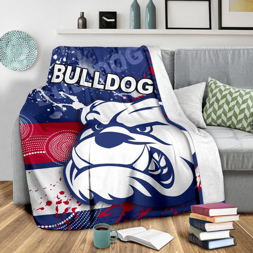 western-bulldogs-premium-blanket