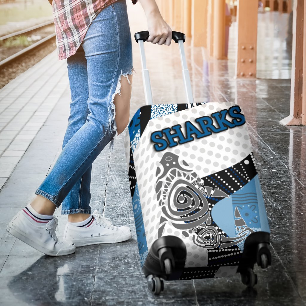 sharks-luggage-covers