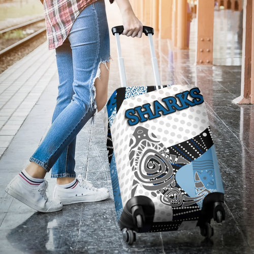 sharks-luggage-covers
