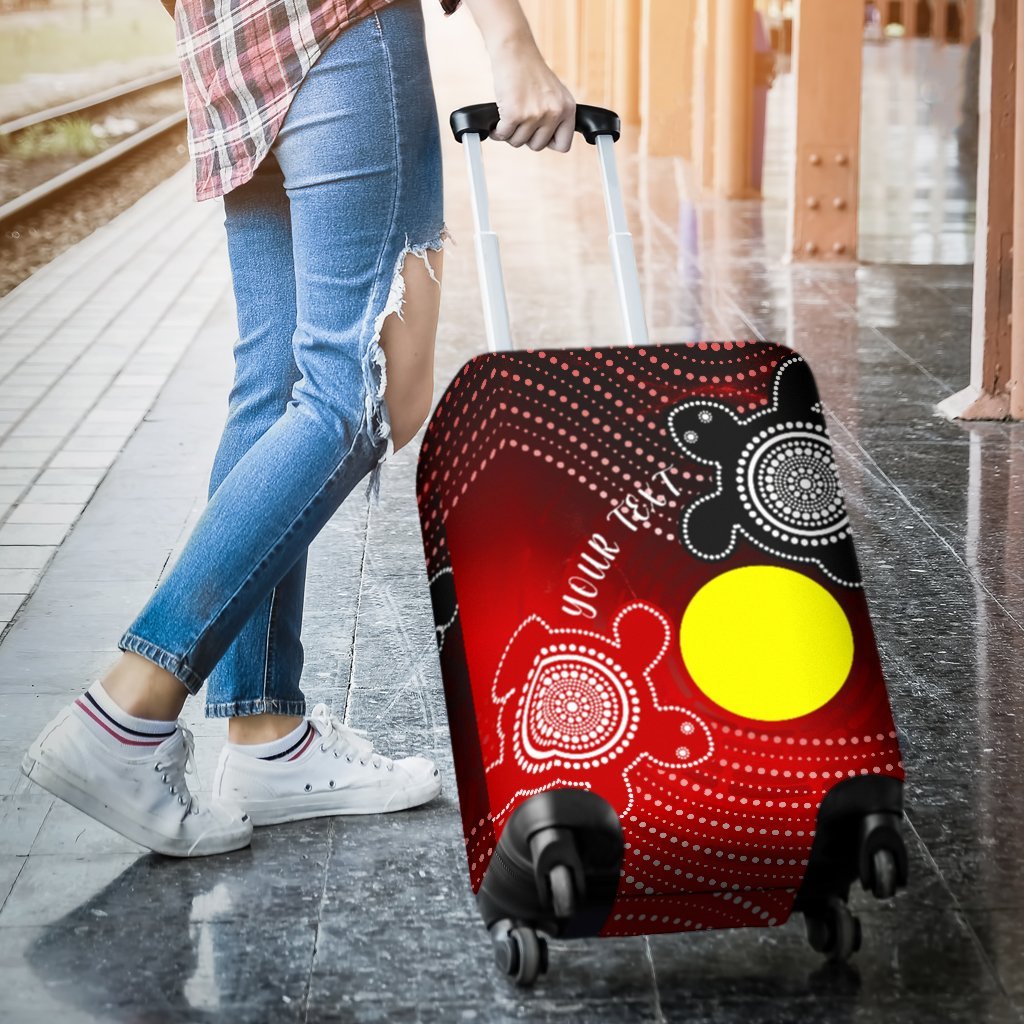 custom-aboriginal-luggage-covers-indigenous-circle-dot-painting-style