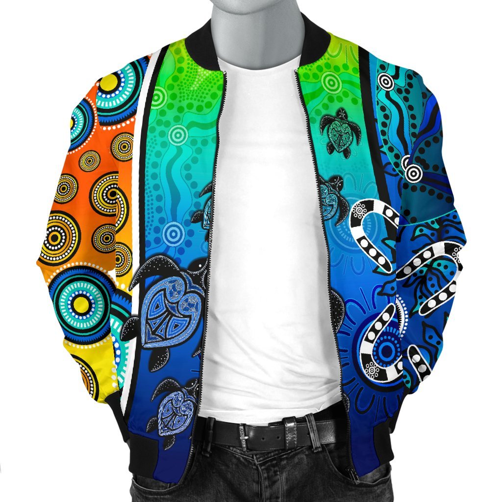 aboriginal-mens-bomber-jacket-indigenous-turtle-dot-painting-art