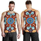 aboriginal-mens-tank-top-indigenous-circle-dot-painting-ver02