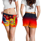 Adelaide Crows Special Style All Over Print Women's Shorts - Vibe Hoodie