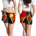 Aboriginal Women's Shorts - Indigenous Legend - Vibe Hoodie