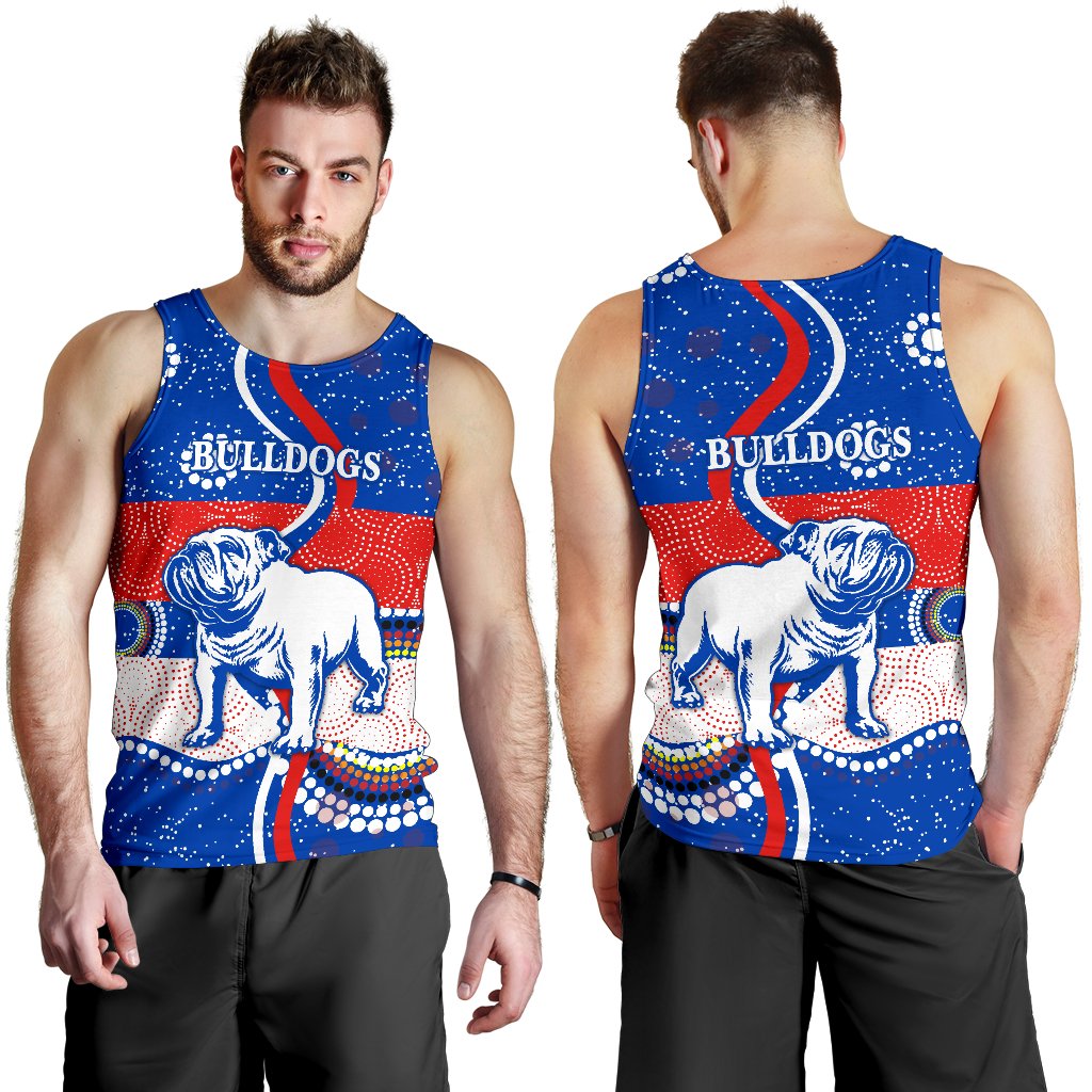 western-mens-tank-top-bulldogs-unique-indigenous