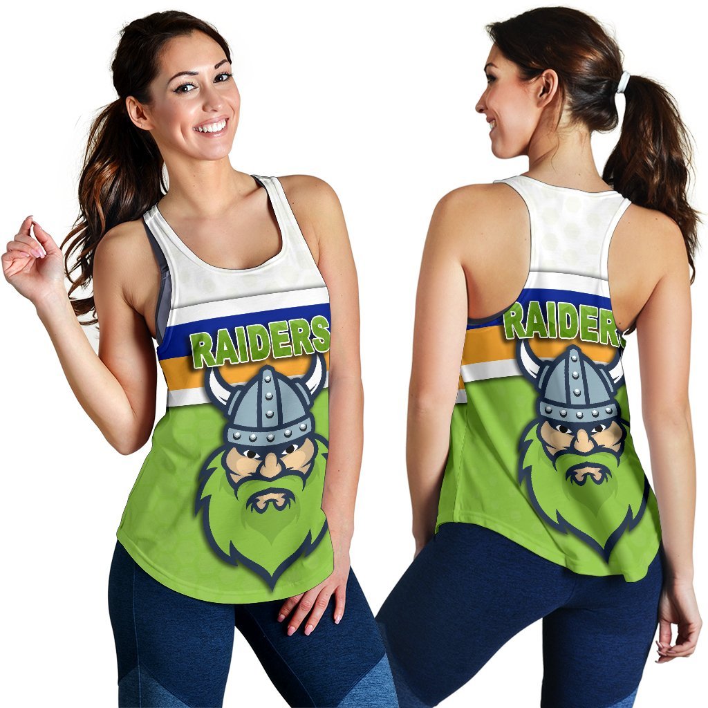 Canberra Women Racerback Tank Raiders Viking - Vibe Hoodie