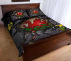 wales-quilt-bed-set-welsh-dragon-daffodil-lava