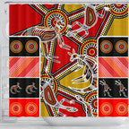 aboriginal-shower-curtain-kangaroo-dot-painting-patterns