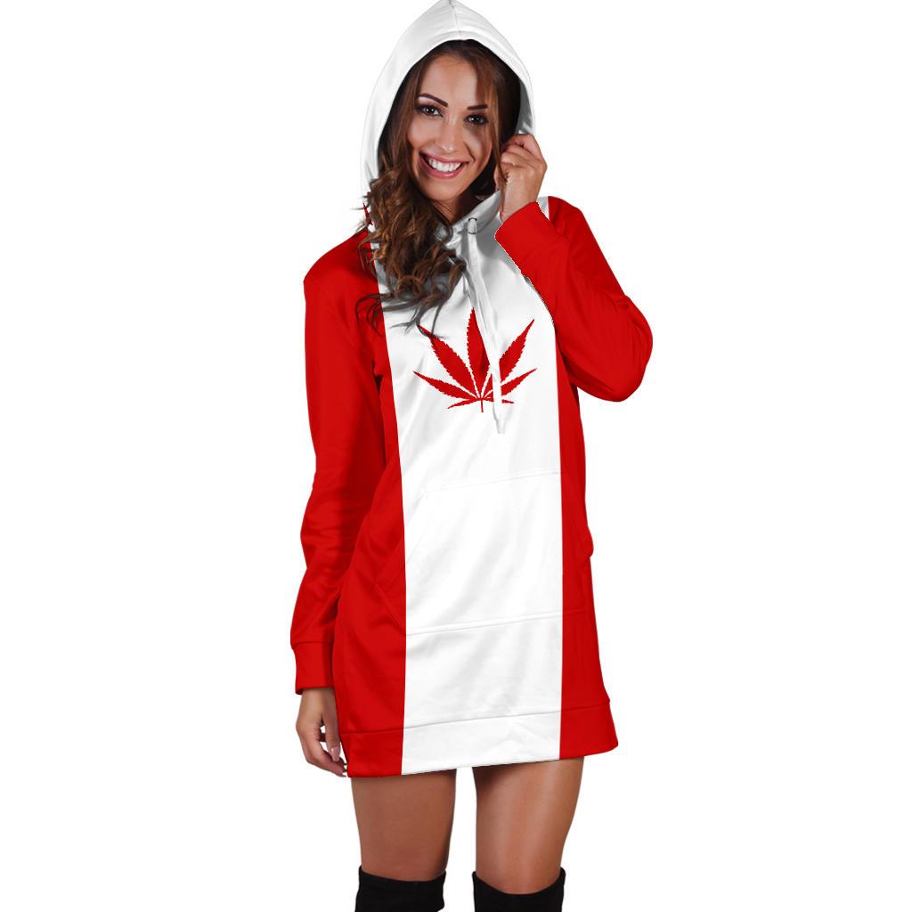 canada-hoodie-dress-weed-flag