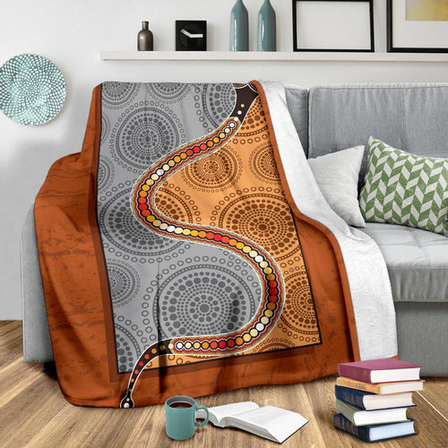 premium-blanket-indigenous-snake
