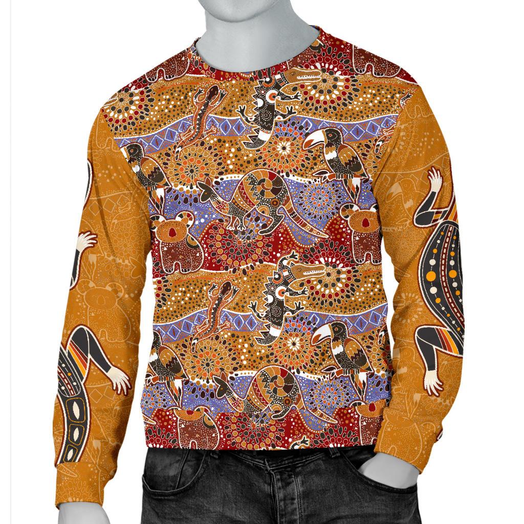 sweater-aboriginal-pattern-shirt-australian-animals-men