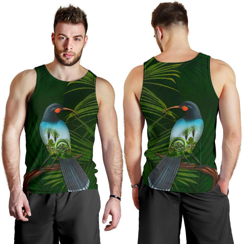 huia-bird-new-zealand-mens-tank-top