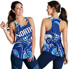 Melbourne Women Racerback Tank North Aboriginal - Vibe Hoodie