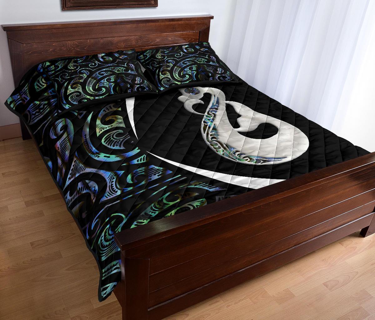 new-zealand-maori-manaia-paua-shell-quilt-bed-set-circle-style