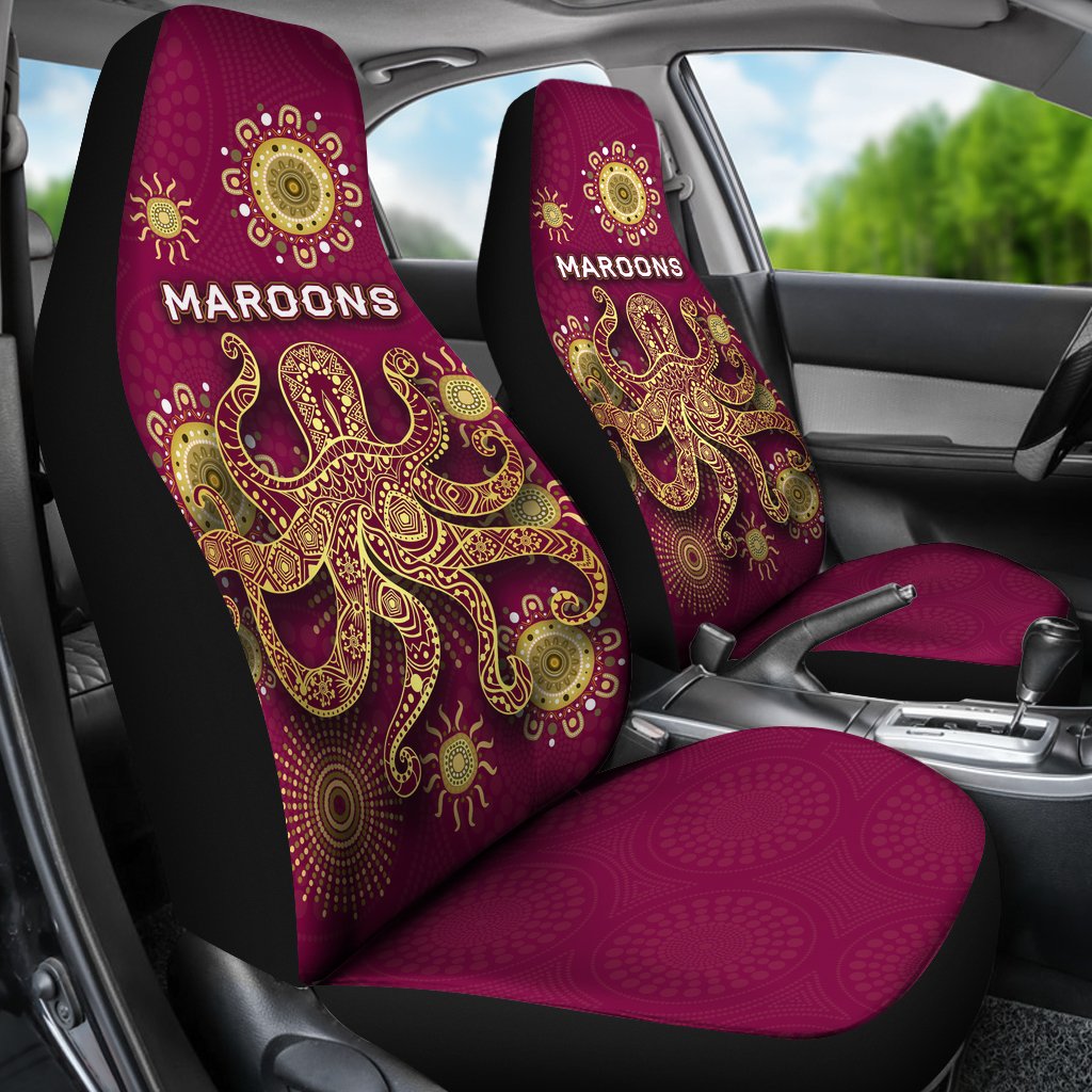 queensland-car-seat-covers-maroons-indigenous