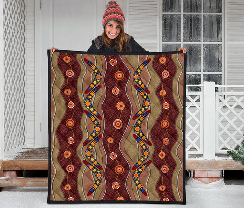 premium-quilts-aboriginal-patterns-coverlets-boomerang