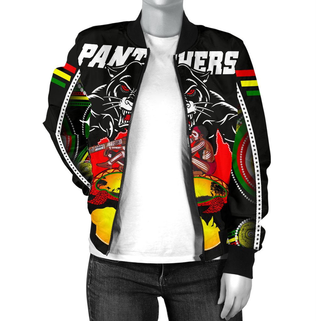 panthers-bomber-jacket-for-women-special-map