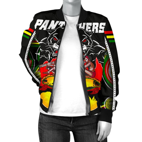 panthers-bomber-jacket-for-women-special-map